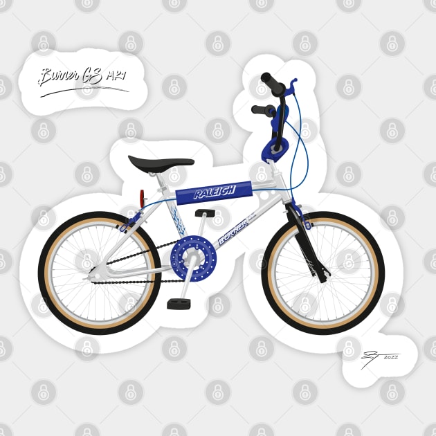 White raleigh burner sales